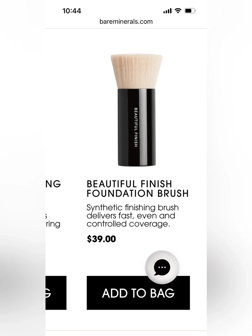 bareMinerals beautiful finish